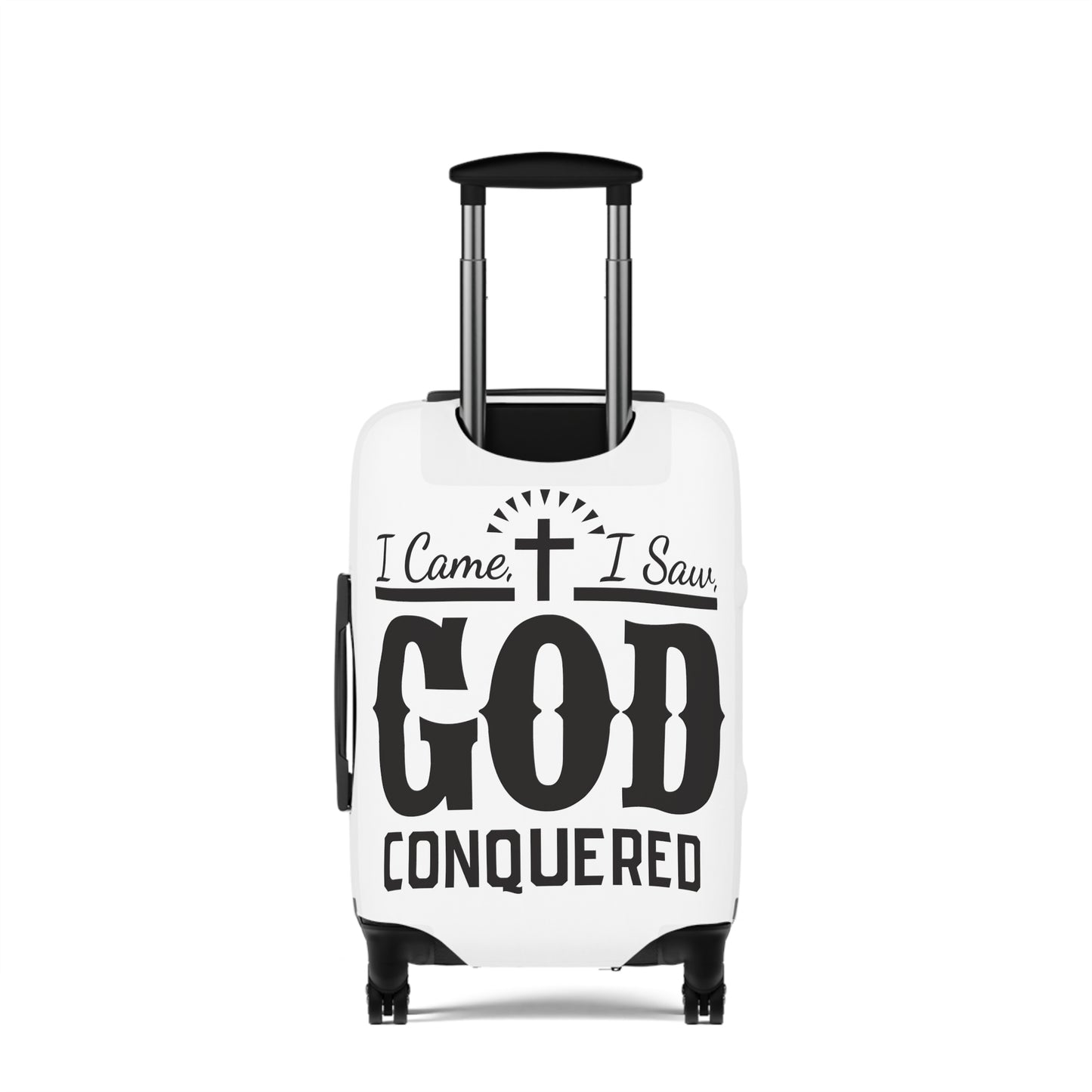 I came, I saw, God Conquered Luggage Cover