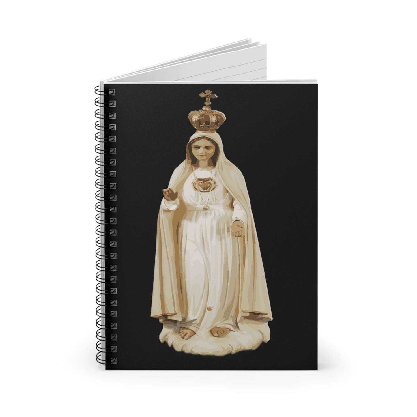 Our Lady of Fatima Spiral Notebook - Ruled Line