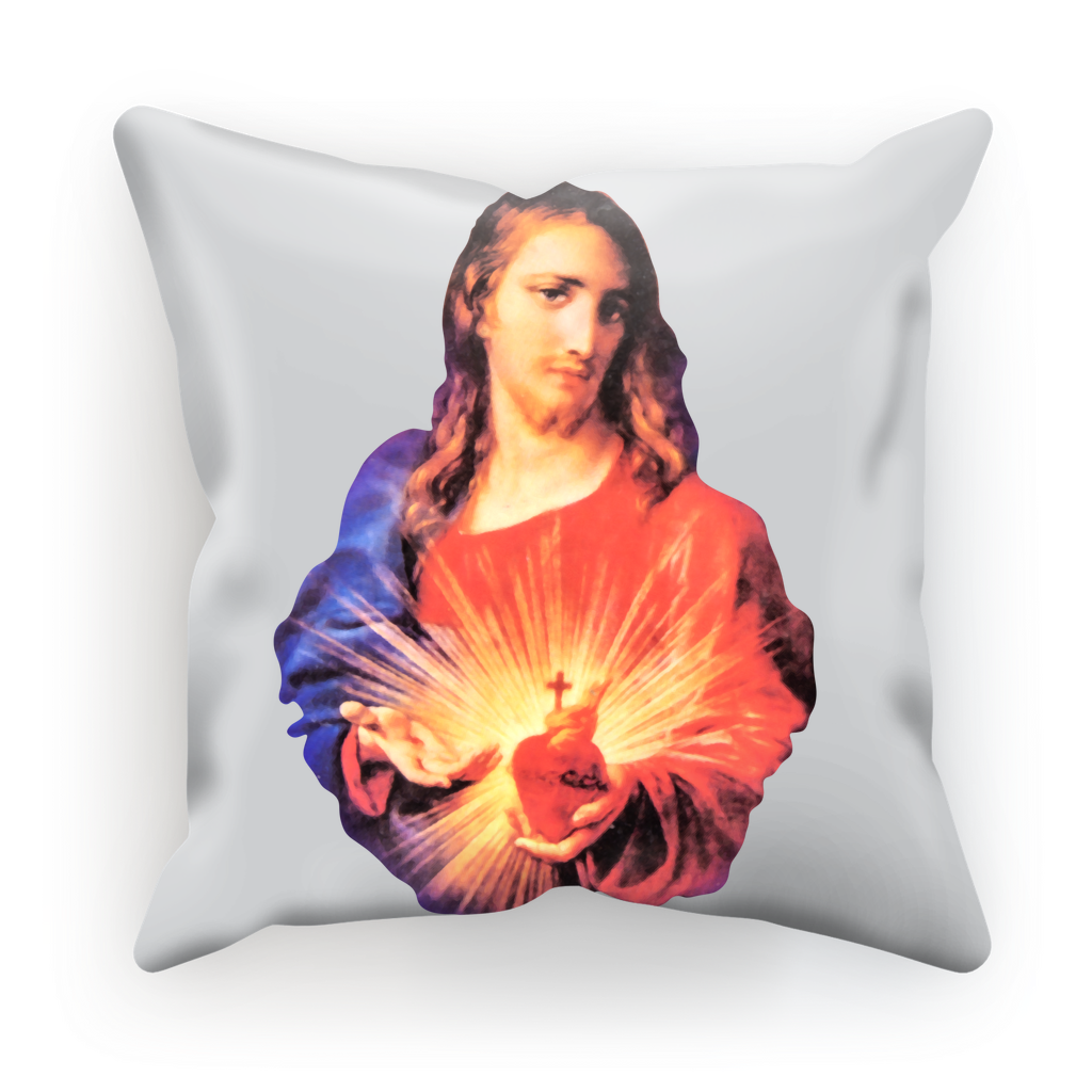 Sacred Heart of Jesus Cushion Cover