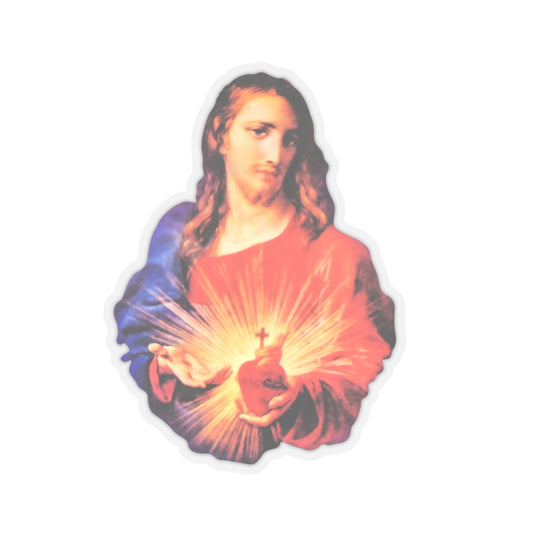Sacred Heart of Jesus Kiss-Cut Stickers
