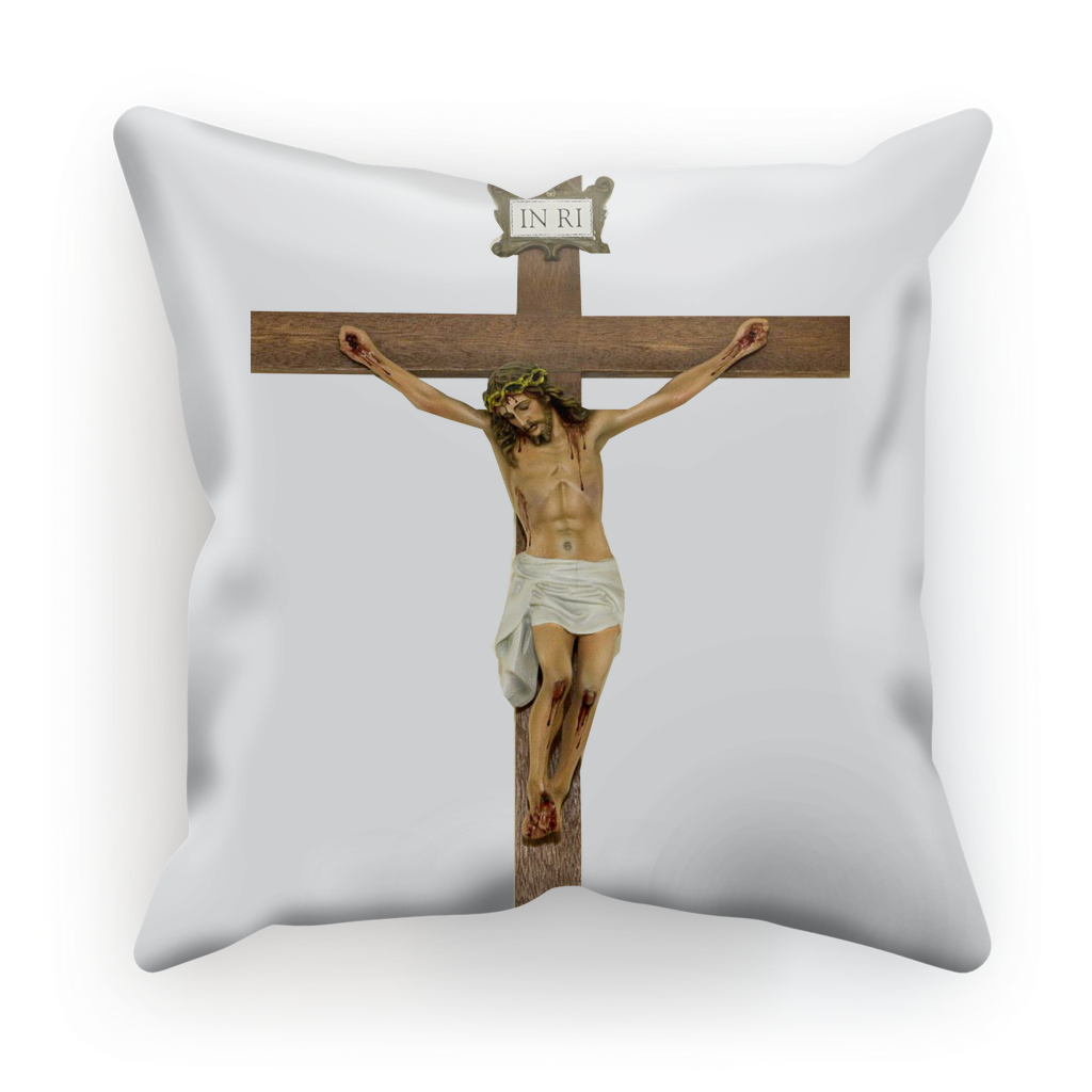 Jesus Crucified Cushion Cover