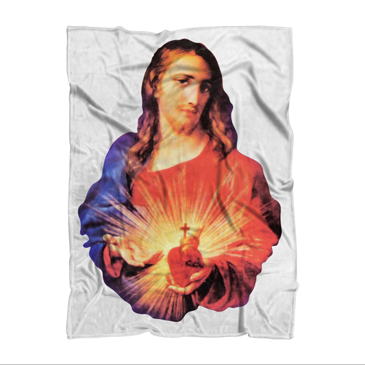 Sacred Heart of Jesus Premium Adult Blanket