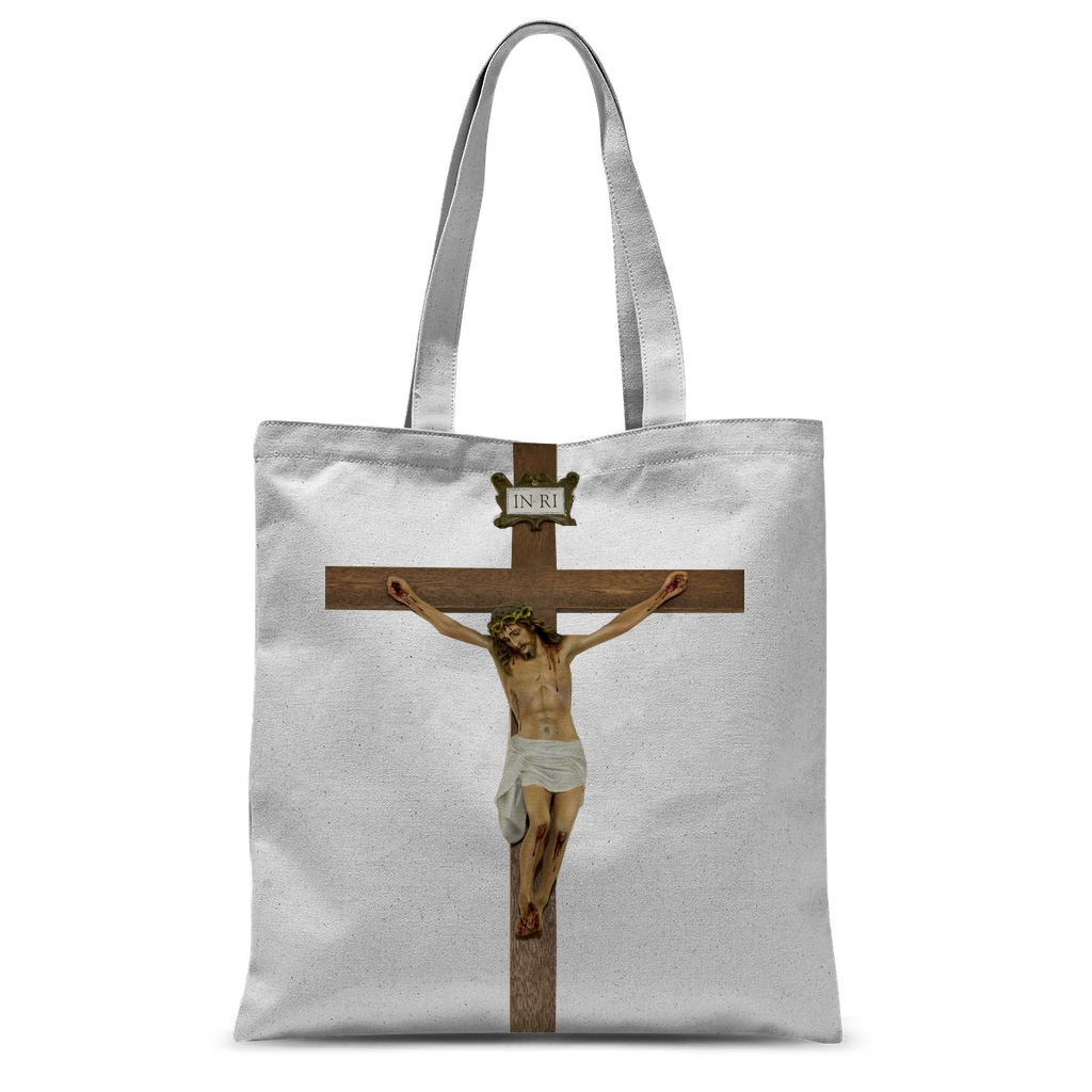 Jesus Crucified Classic Sublimation Tote Bag
