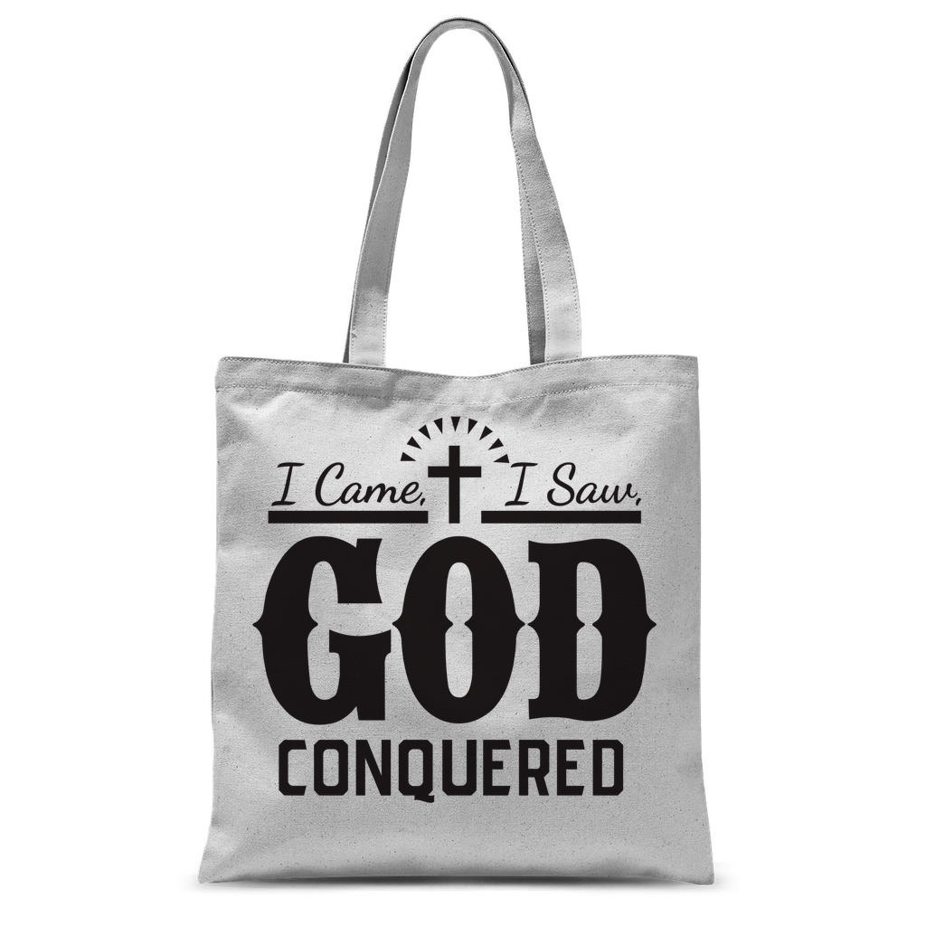 I came, I saw, God Conquered Classic Sublimation Tote Bag