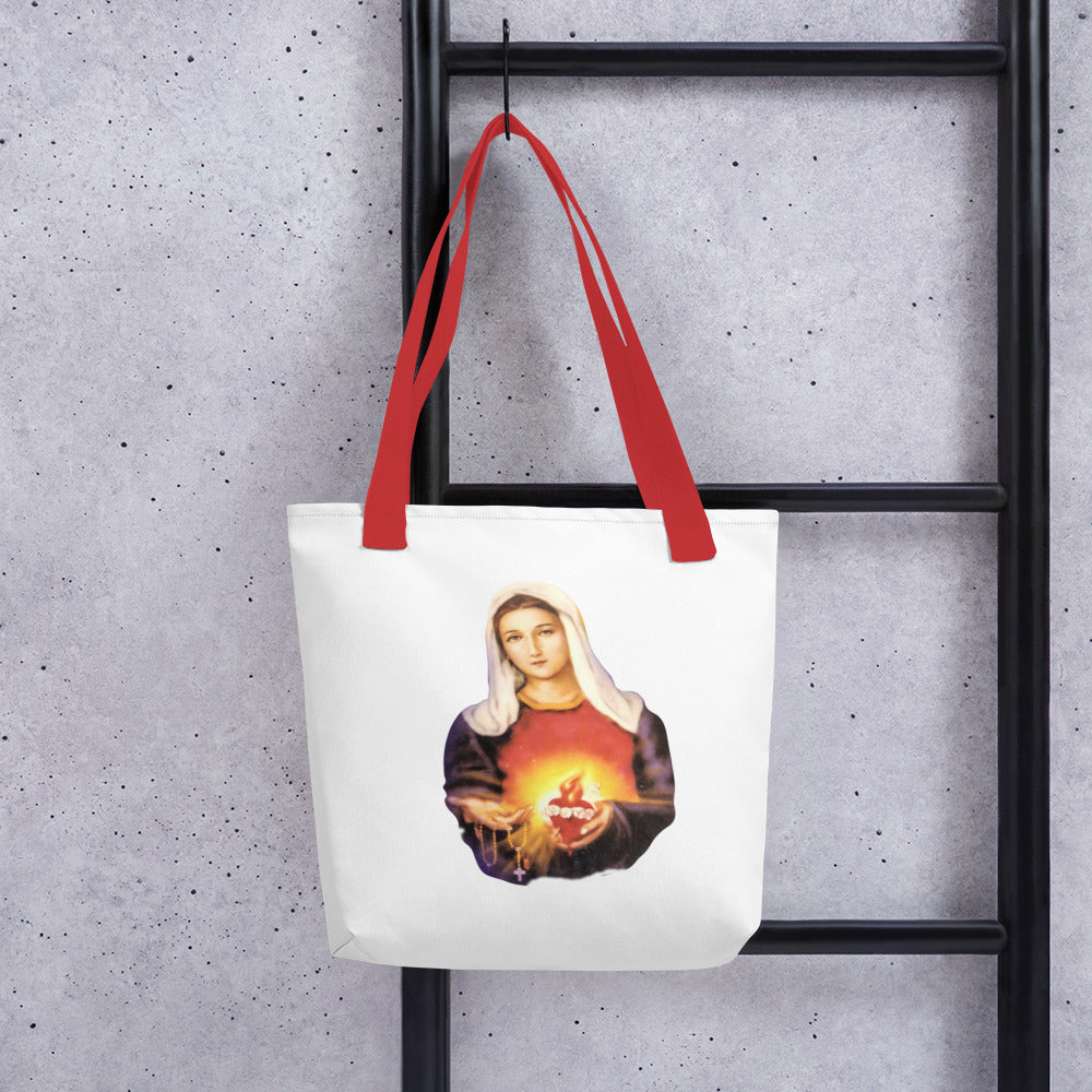 Sacred Heart of Jesus | Immaculate Heart of Mary Tote bag
