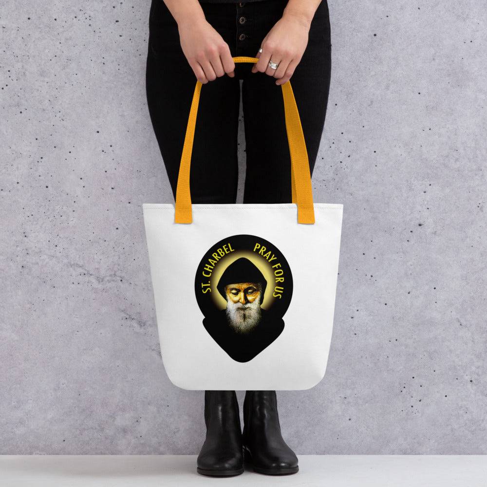 St Charbel Tote bag