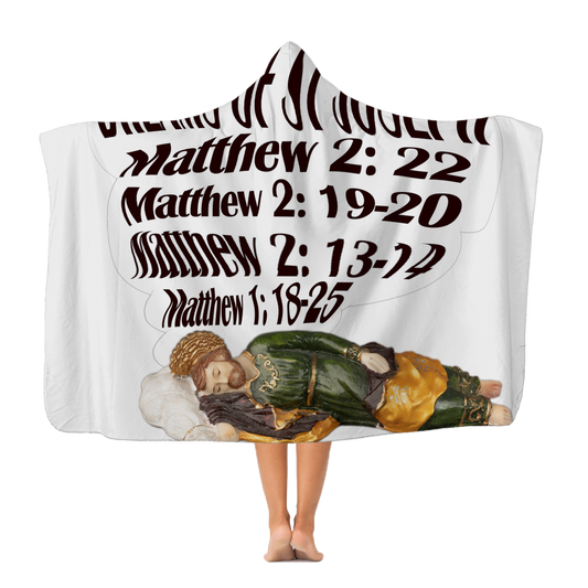 Dreams of St Joseph Premium Adult Hooded Blanket