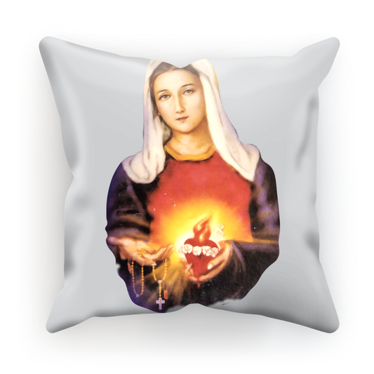 Immaculate Heart of Mary Cushion Cover