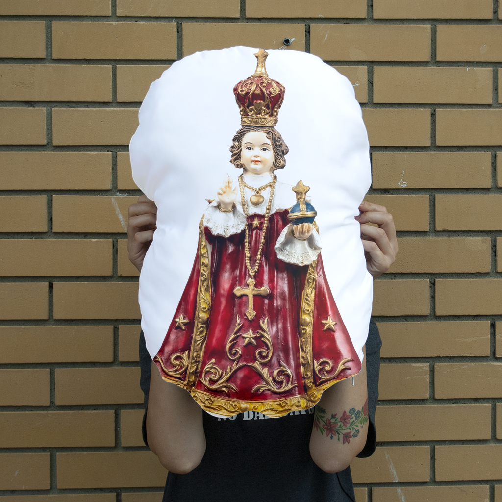 Infant of Prague Giant Face Cushion