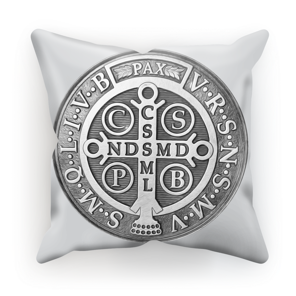 St Benedict Medal Cushion Cover