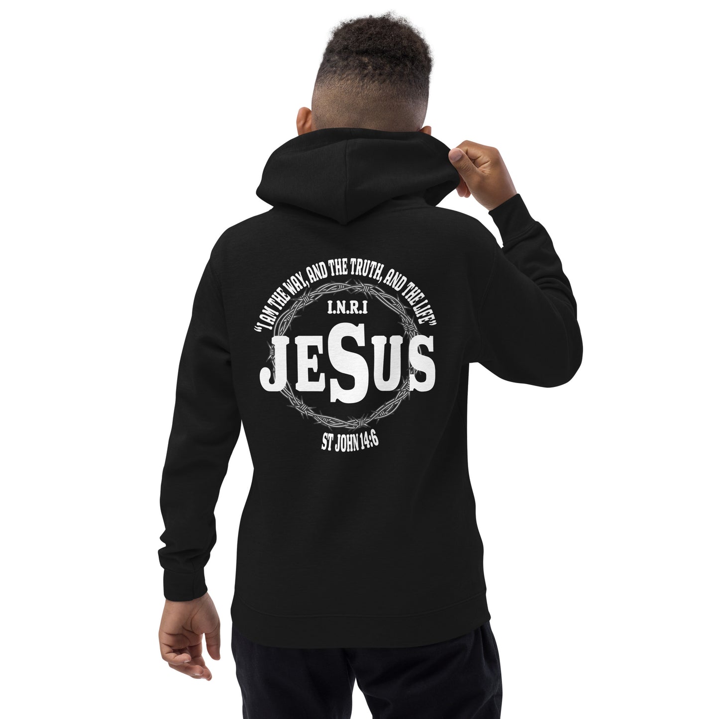 Jesus the Way, Truth and Light Children's Hoodie