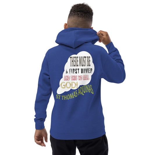 God As First Mover by St Thomas Aquinas Children's Hoodie