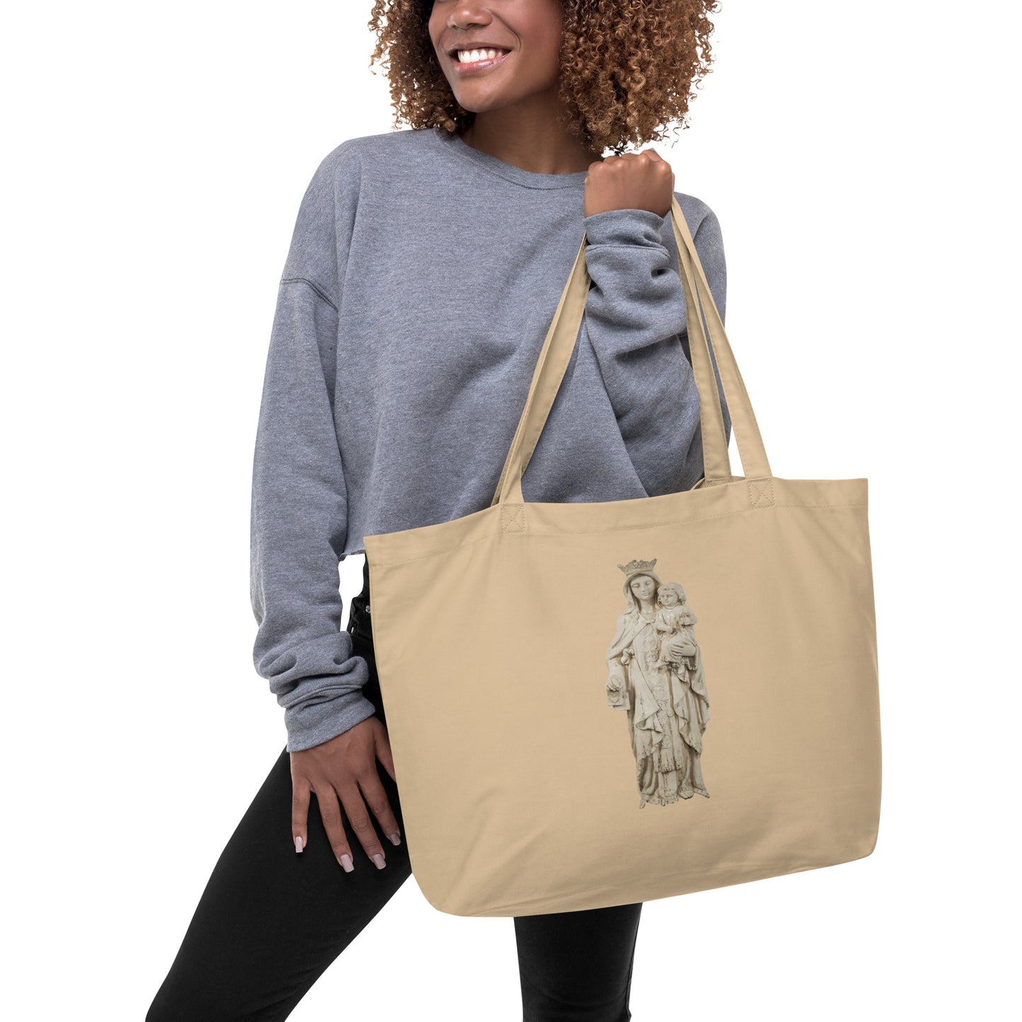 Images of Mary Large organic tote bag