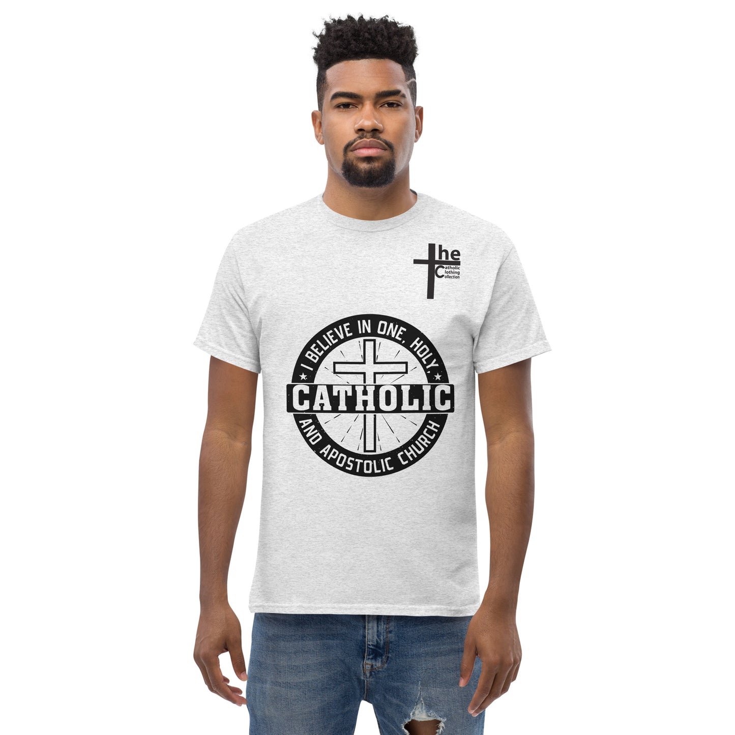 I Believe in One, Holy, Catholic and Apostolic Church Men's t-Shirt