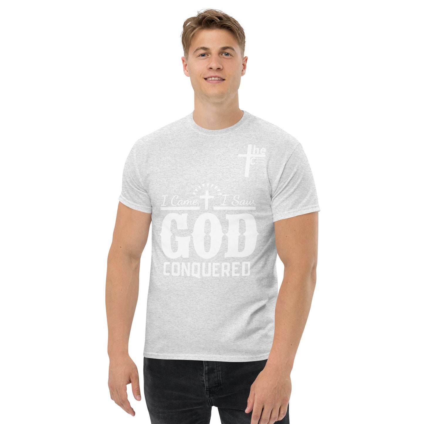 I came, I saw, God Conquered Men's t-Shirt