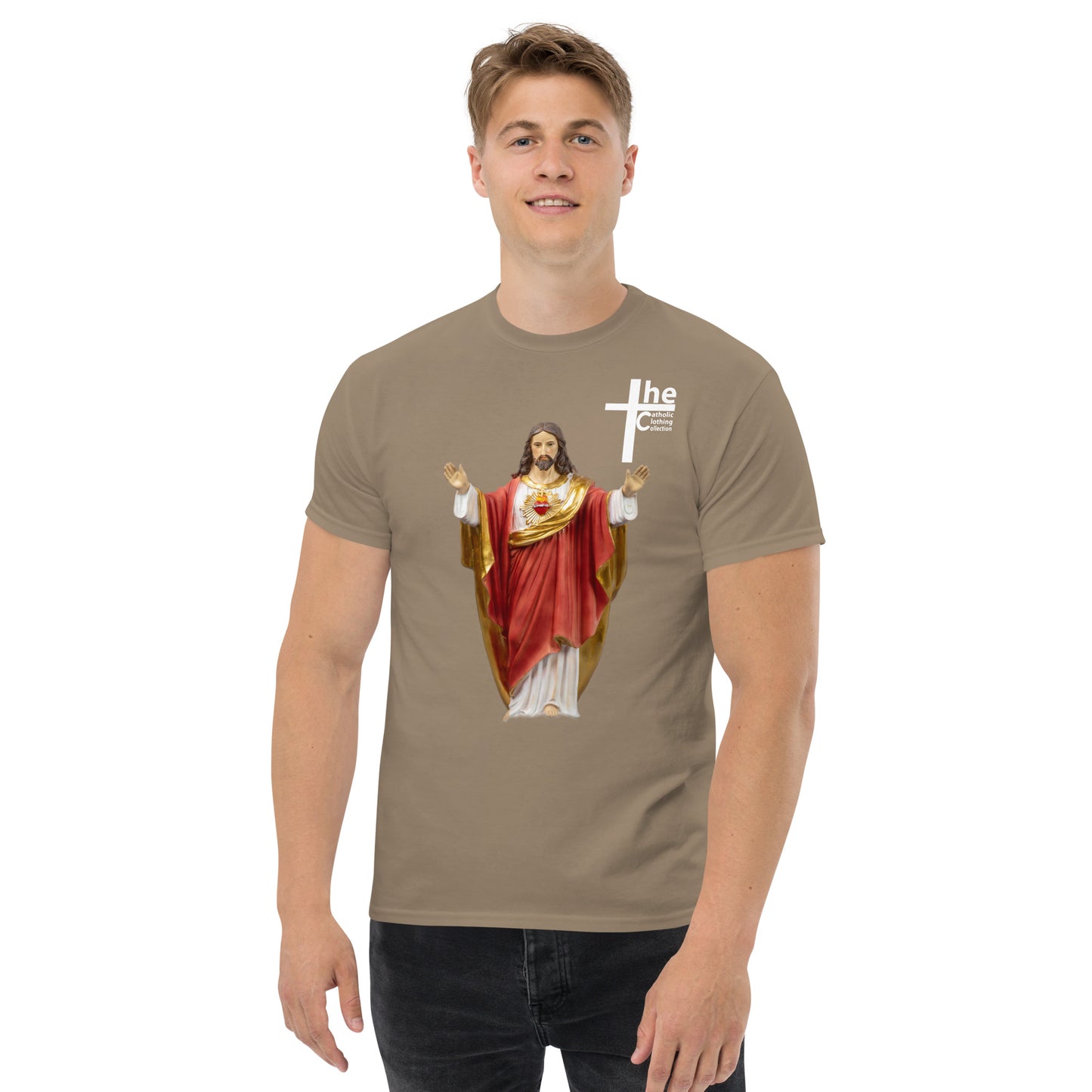 Sacred Heart of Jesus Men's T-Shirt