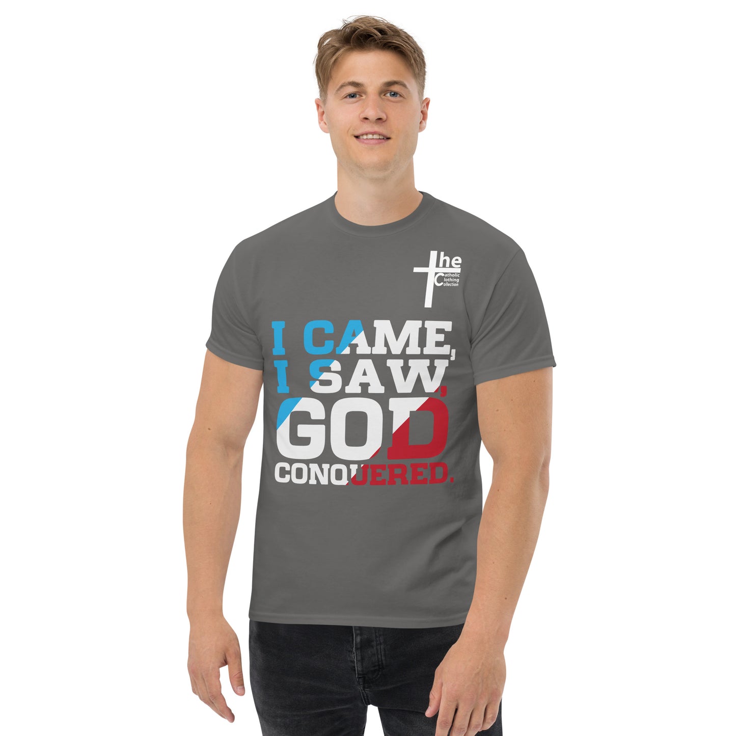 I Came, I Saw, God Conquered! Men's t-Shirt