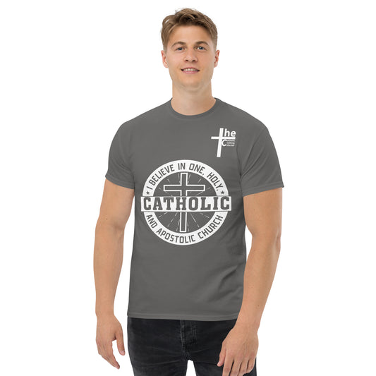 I Believe in One, Holy, Catholic and Apostolic Church Men's t-Shirt