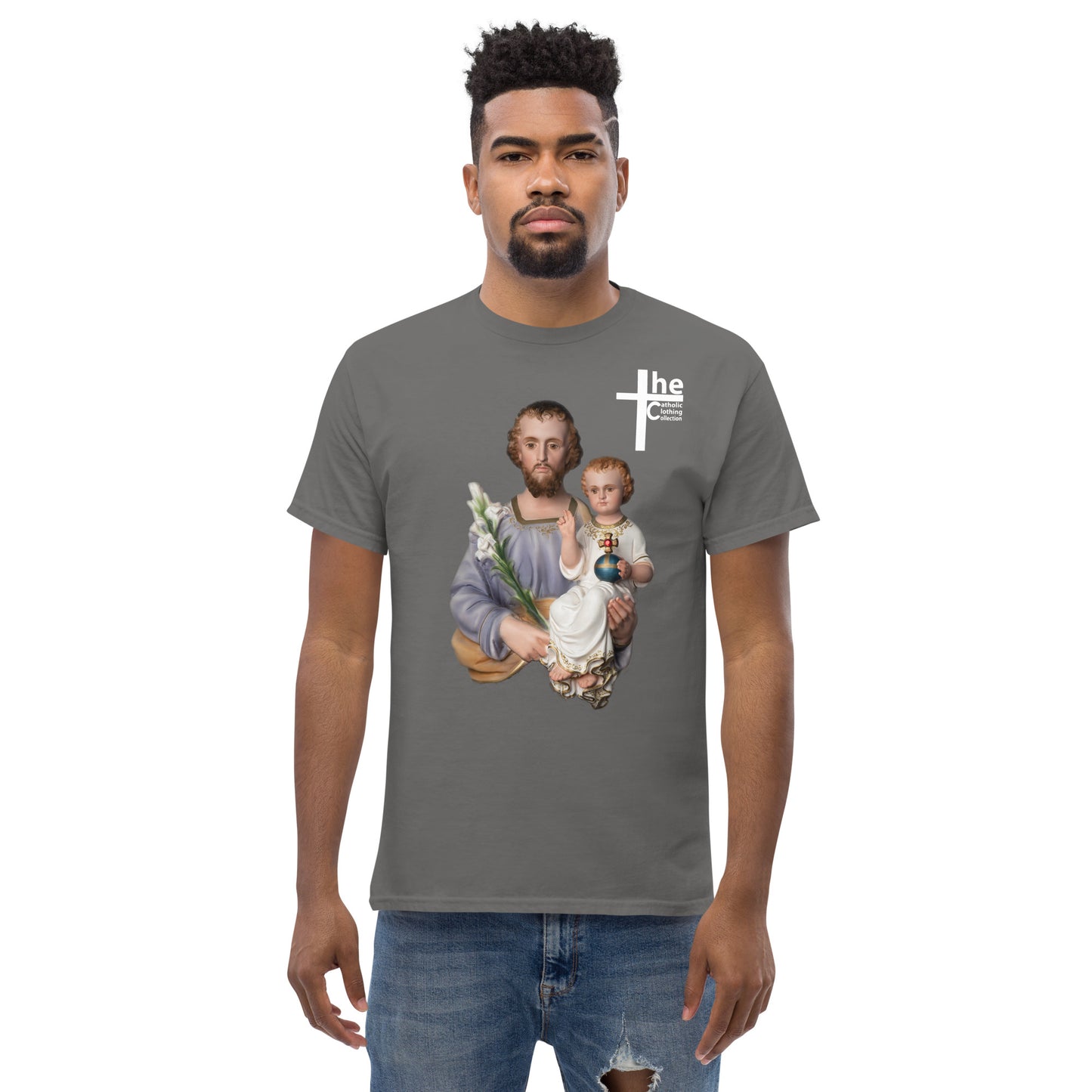 St Joseph and Jesus Men's t-Shirt