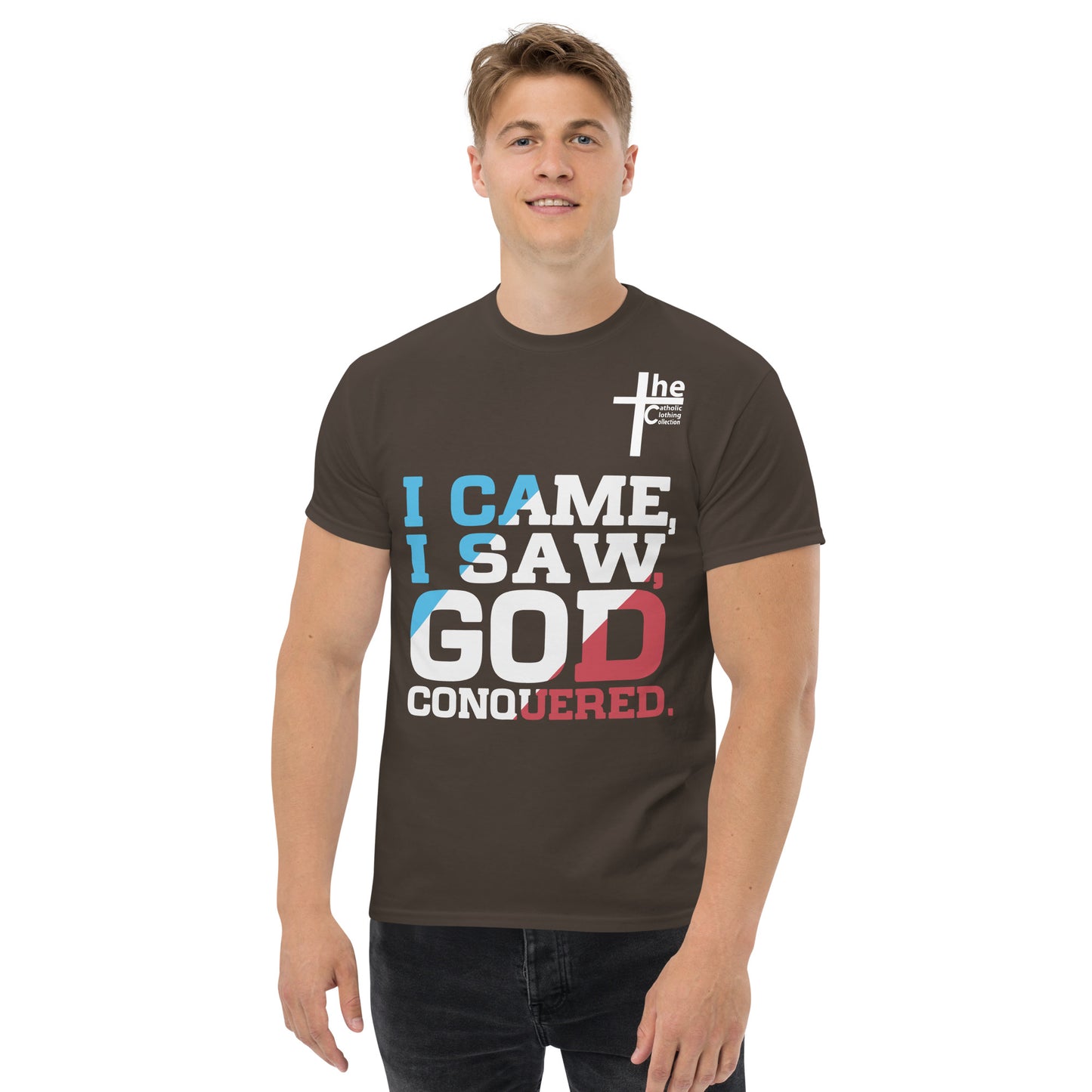 I Came, I Saw, God Conquered! Men's t-Shirt