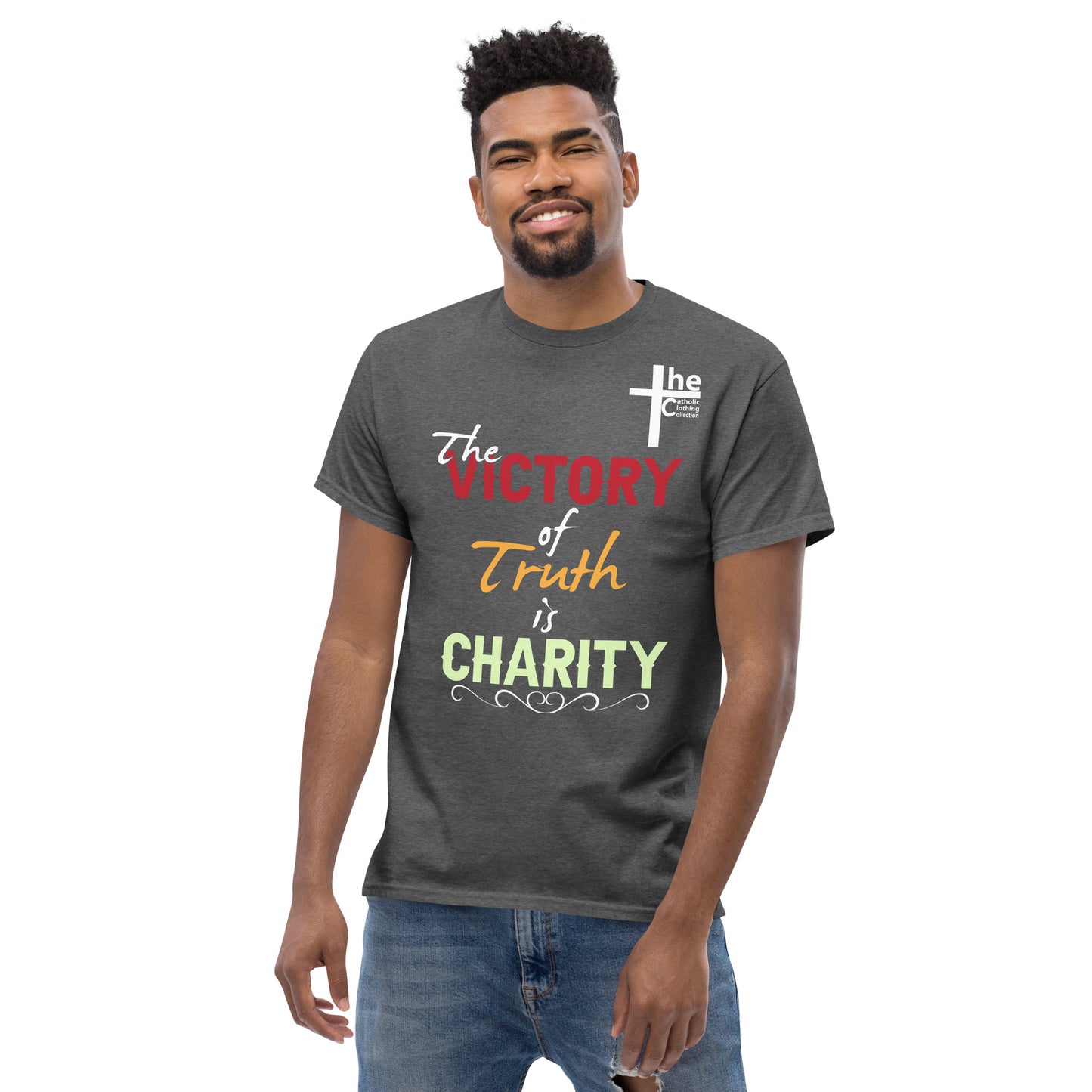 Victory of Truth is Charity Men's t-Shirt