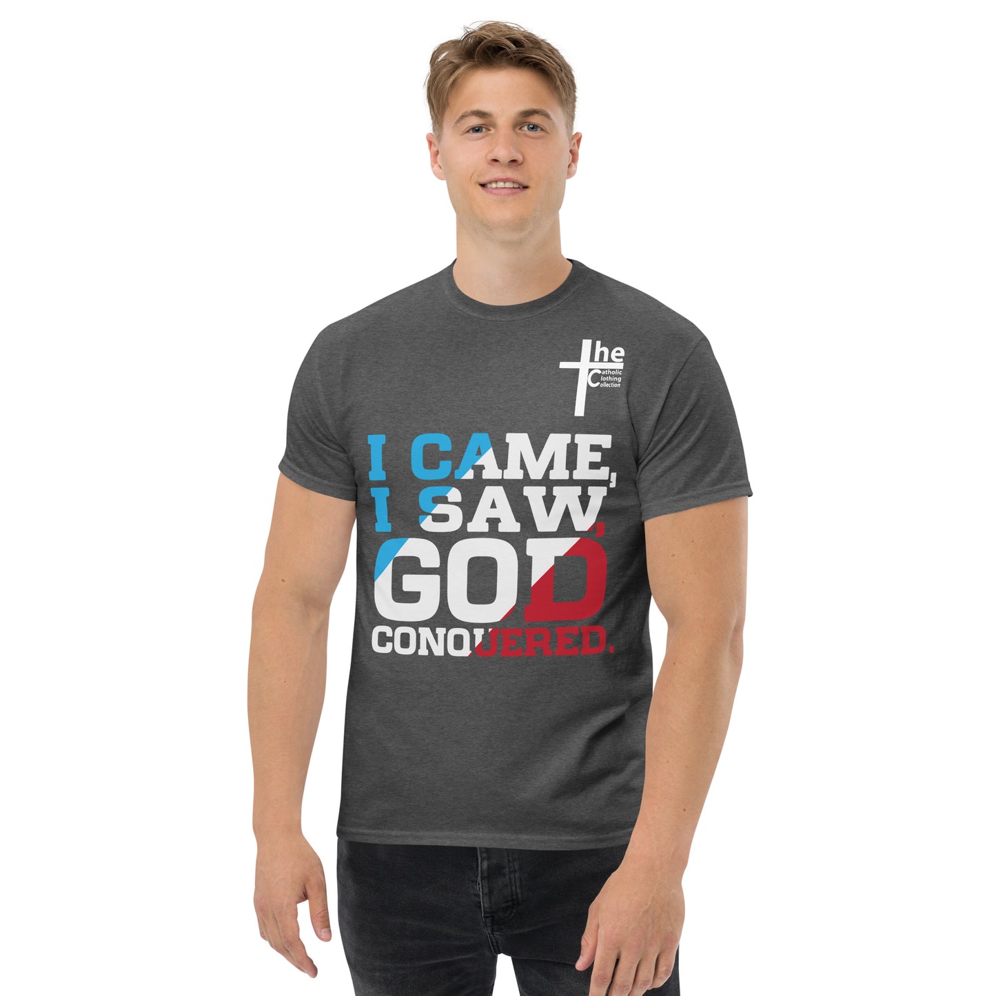 I Came, I Saw, God Conquered! Men's t-Shirt