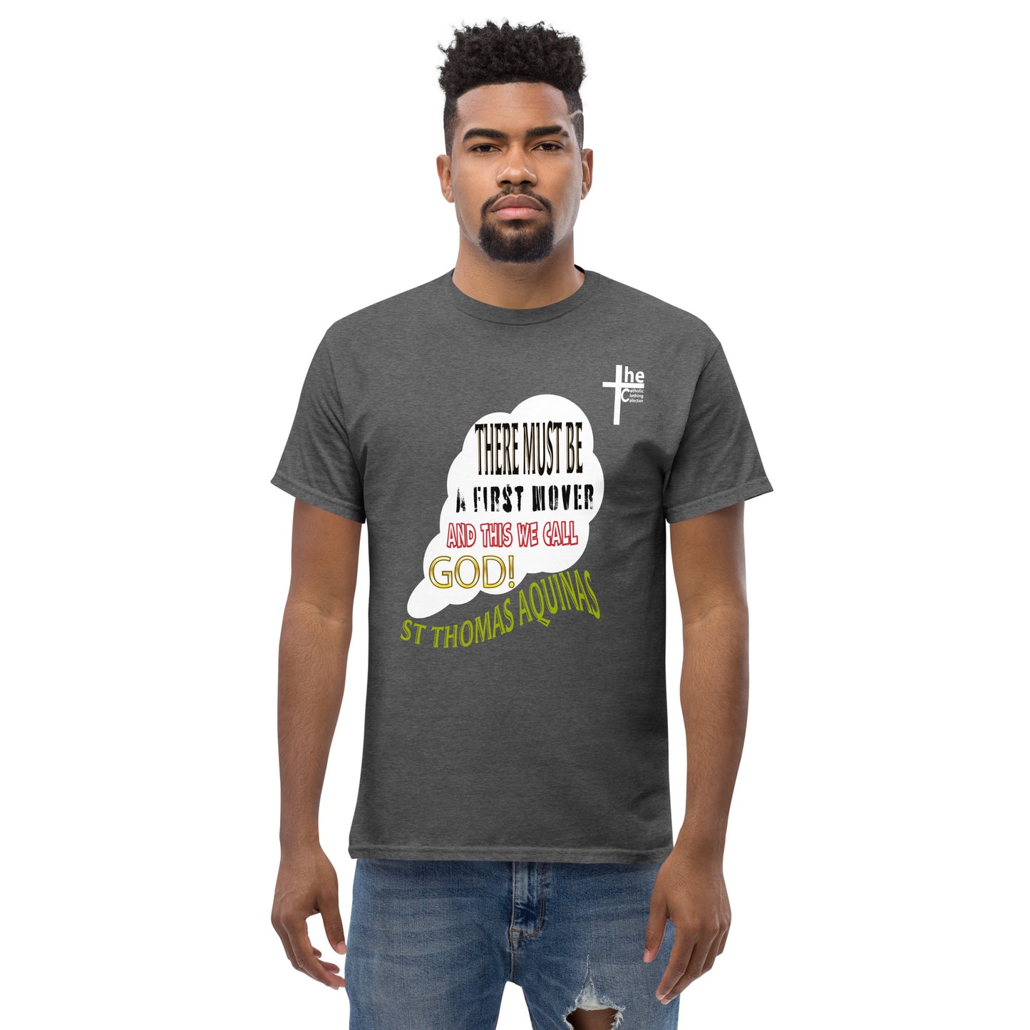 God As First Mover by St Thomas Aquinas Men's t-Shirt