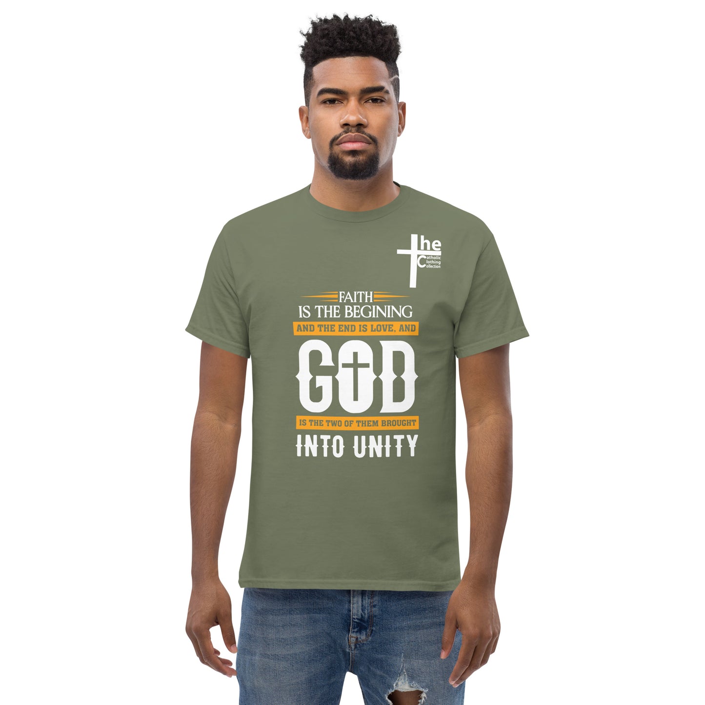 Faith and Love Men's t-Shirt