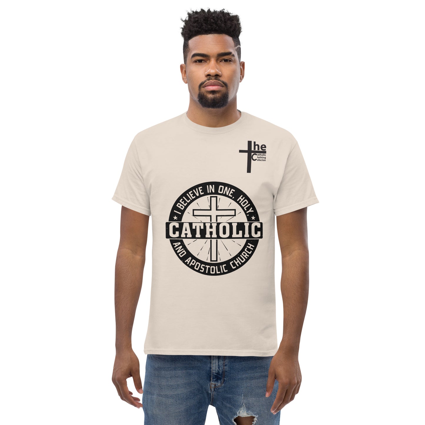 I Believe in One, Holy, Catholic and Apostolic Church Men's t-Shirt