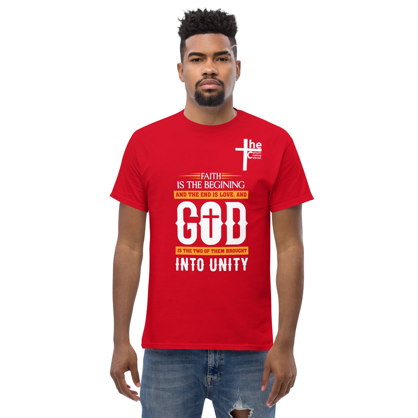 Faith and Love Men's t-Shirt