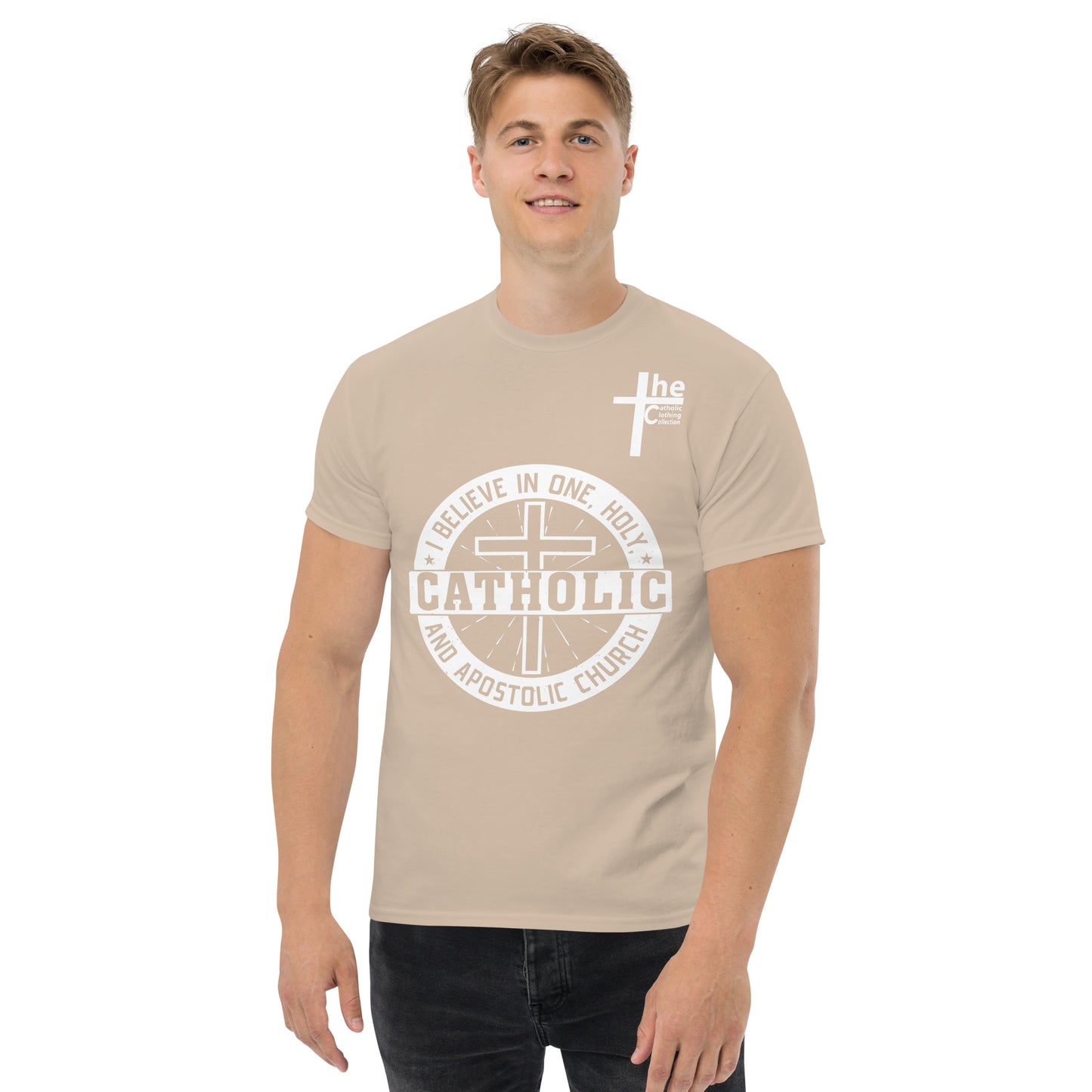 I Believe in One, Holy, Catholic and Apostolic Church Men's t-Shirt