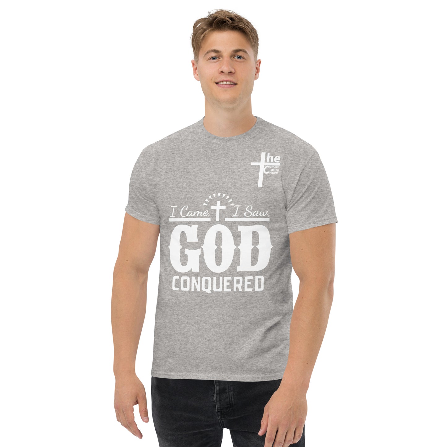 I came, I saw, God Conquered Men's t-Shirt