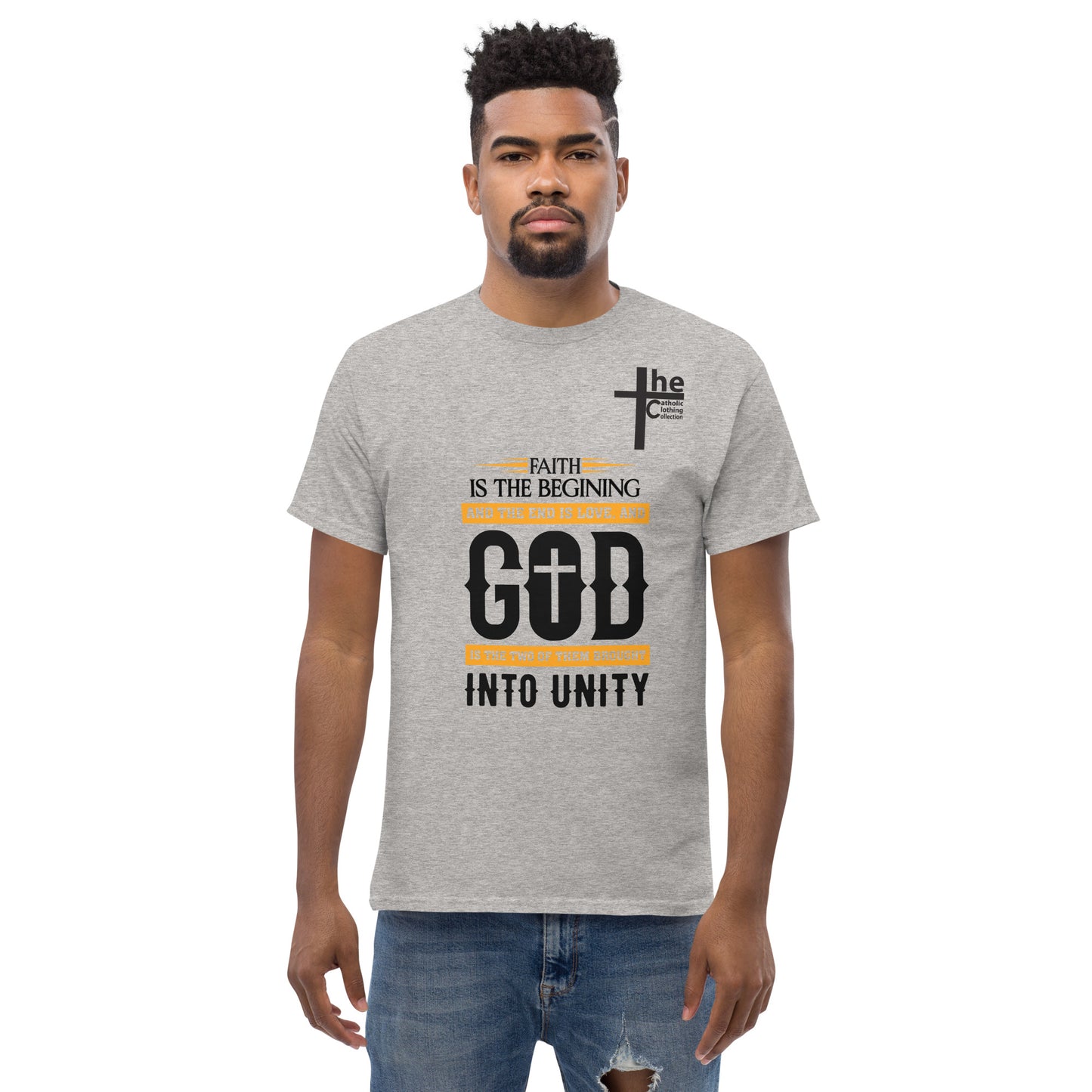 Faith and Love Men's t-Shirt