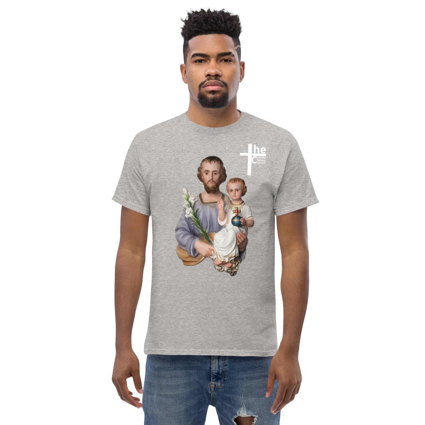 St Joseph and Jesus Men's t-Shirt