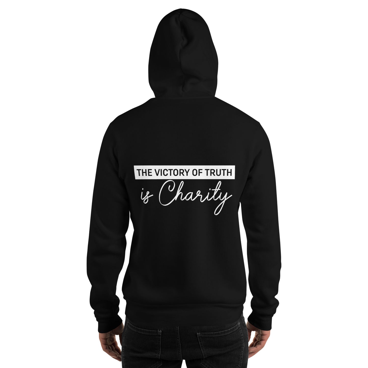 The Victory of Truth is Charity Men's Hoodie