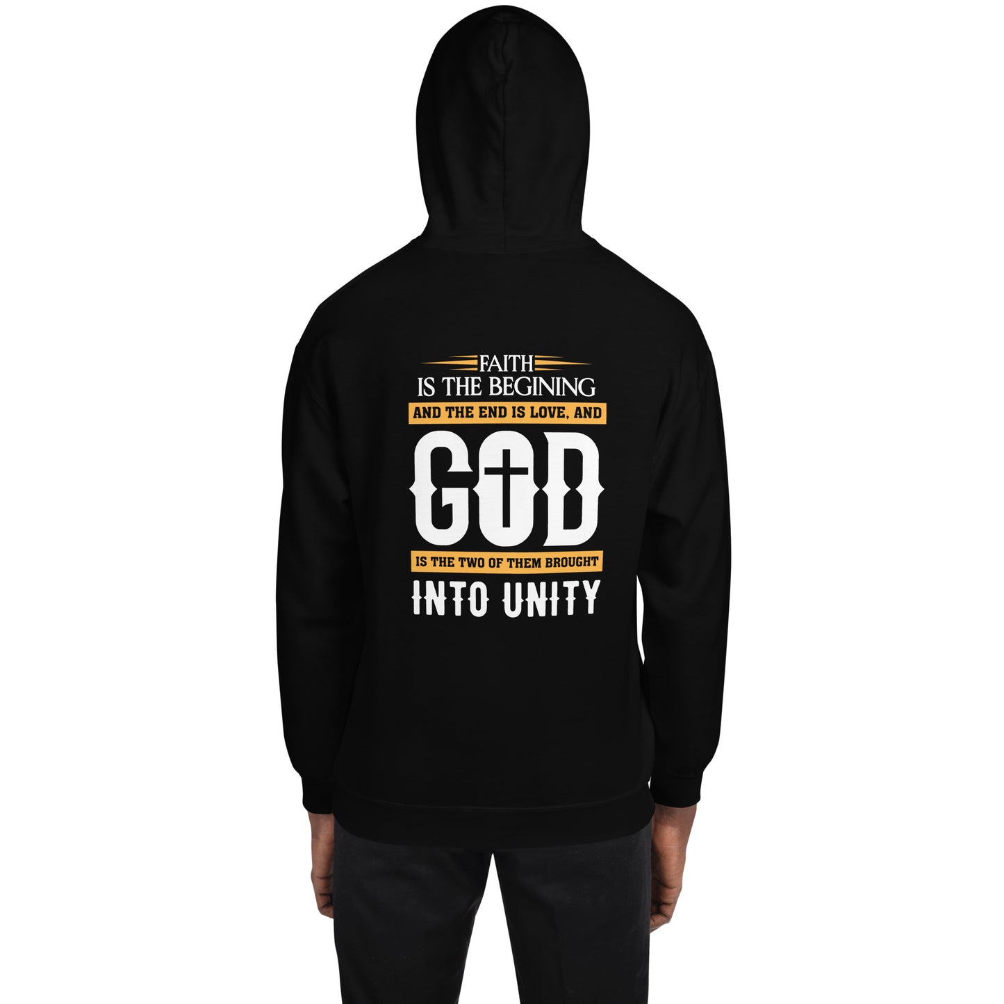 Faith and Love Men's Hoodie