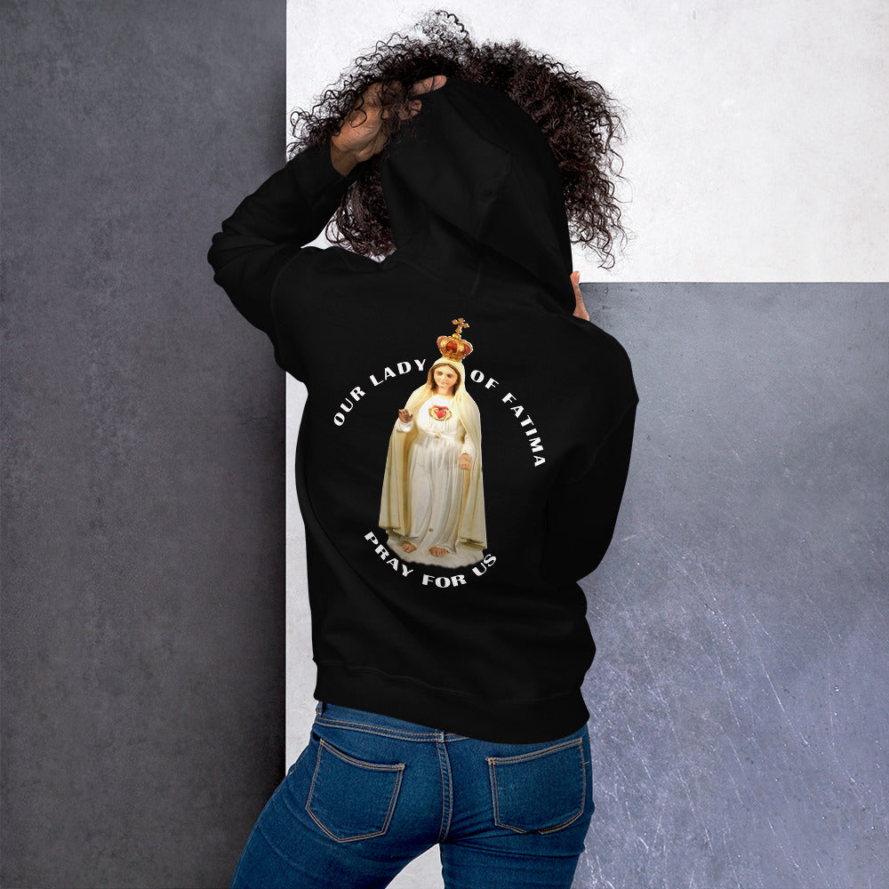 Our Lady of Fatima Pray for Us Women's Hoodie