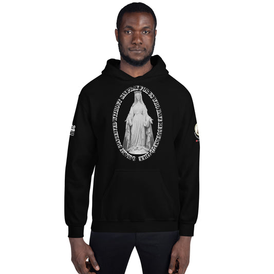 Miraculous Medal (coloured Hearts) Men's Hoodie