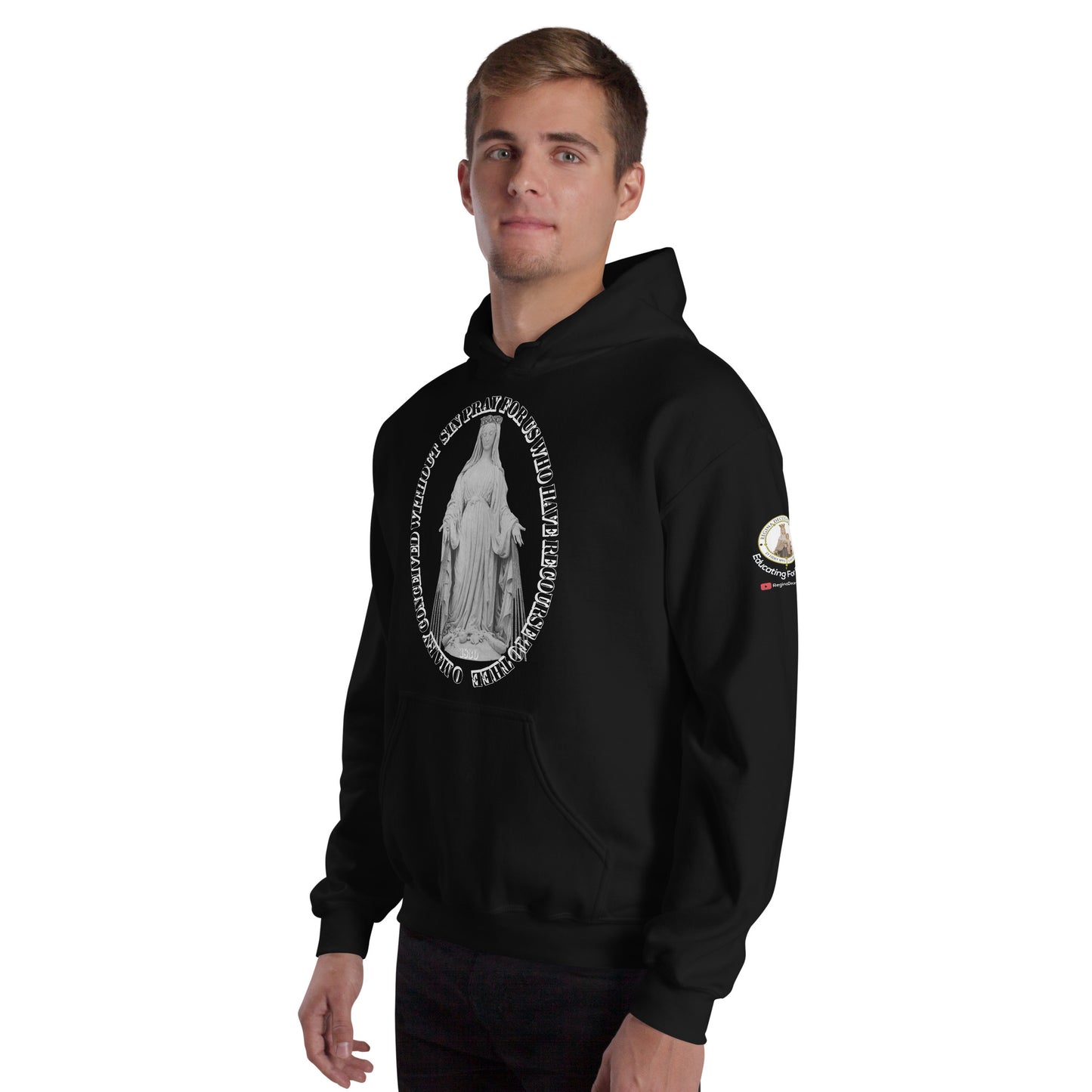 Miraculous Medal Men's Hoodie