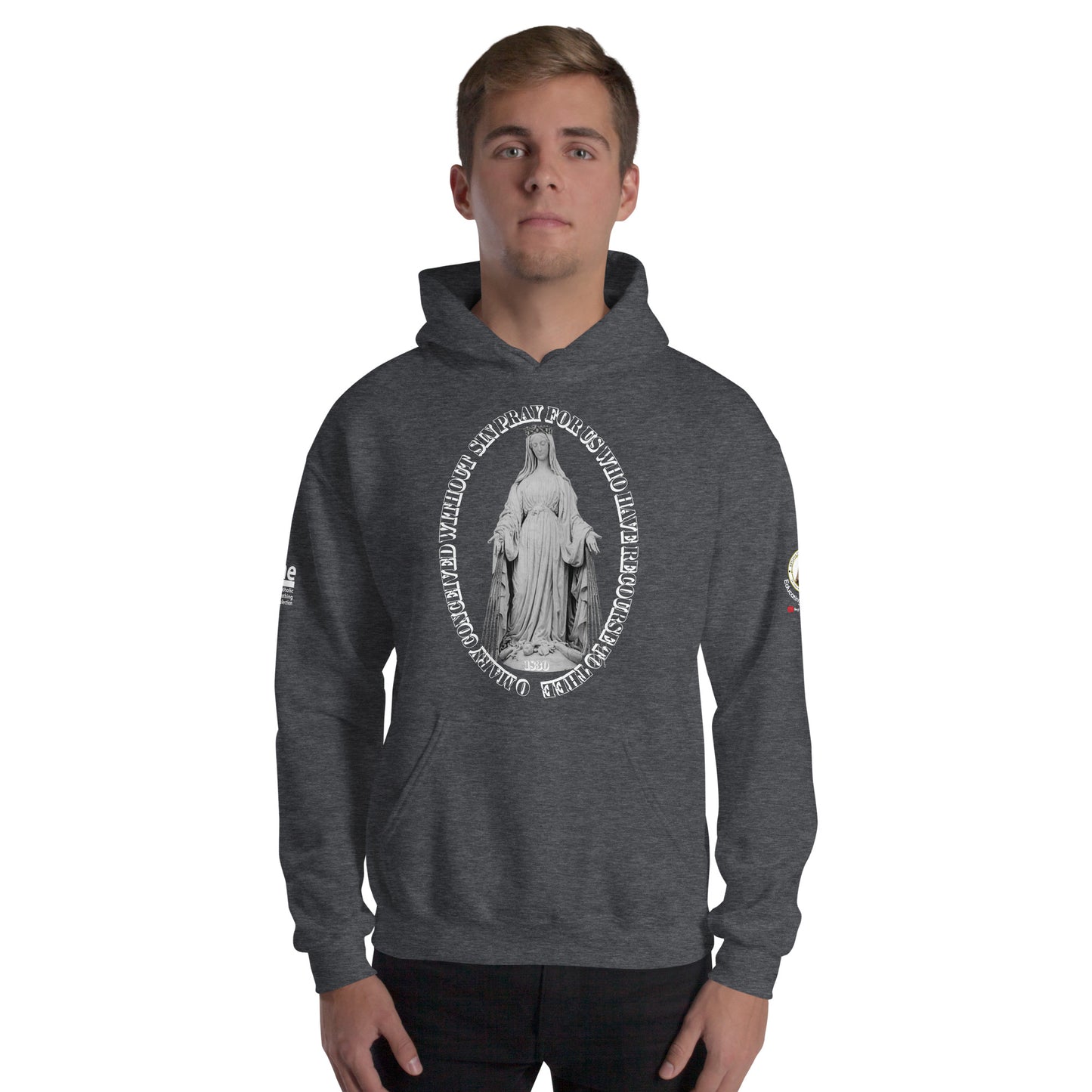 Miraculous Medal Men's Hoodie