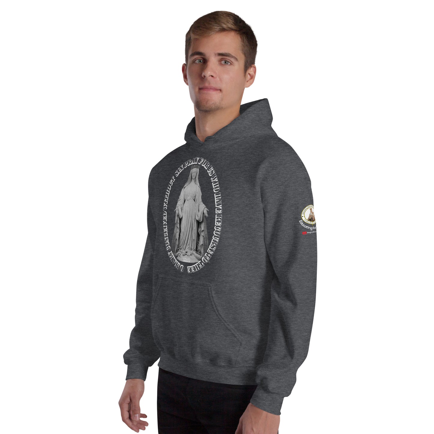 Miraculous Medal Men's Hoodie