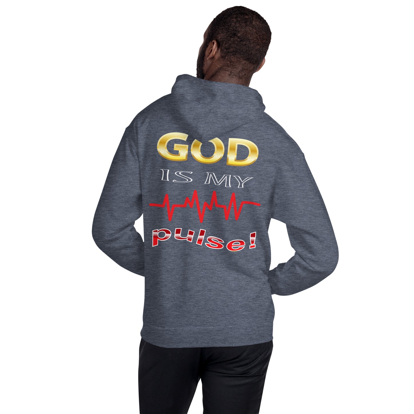 God Is My Pulse Men's Hoodie