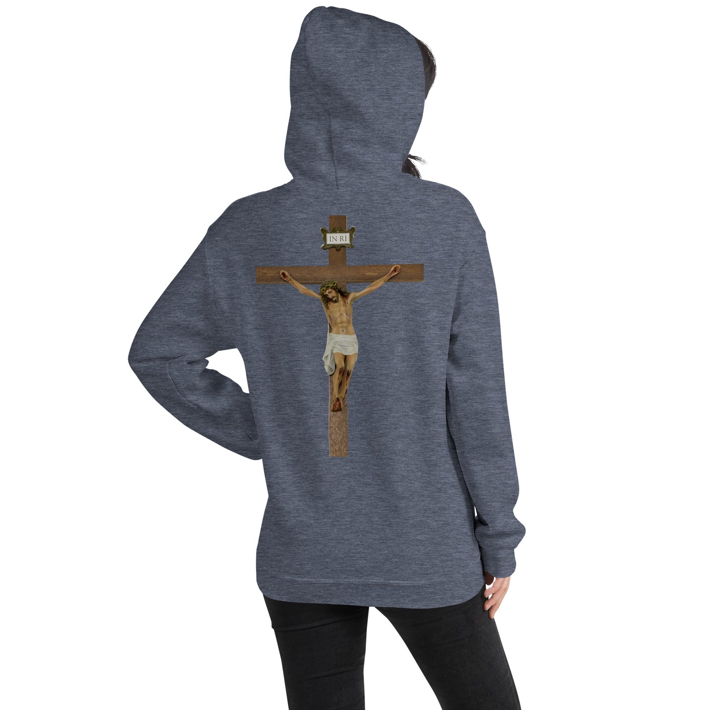 Jesus Crucified Women's Hoodie