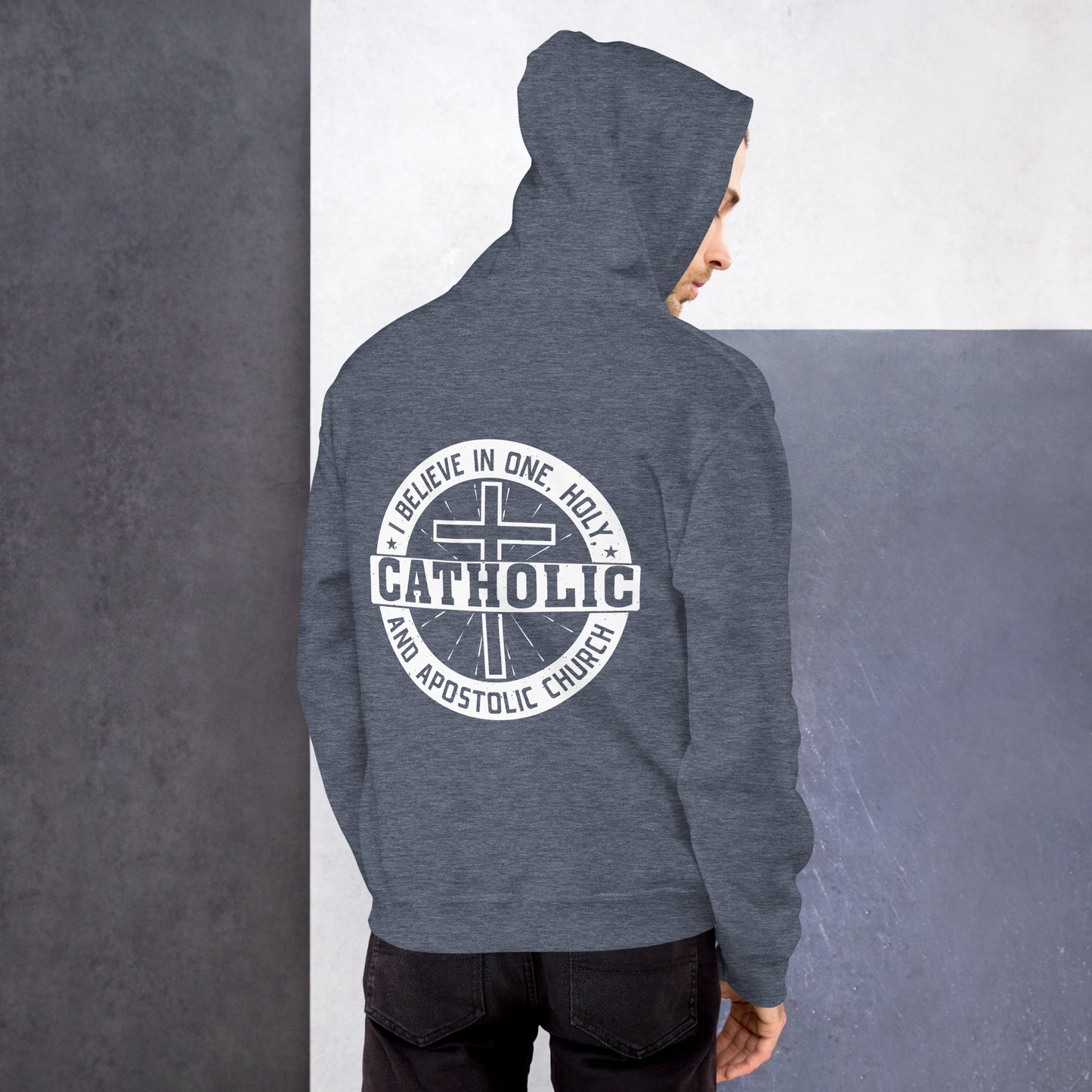 I Believe in One, Holy, Catholic and Apostolic Church Men's Hoodie