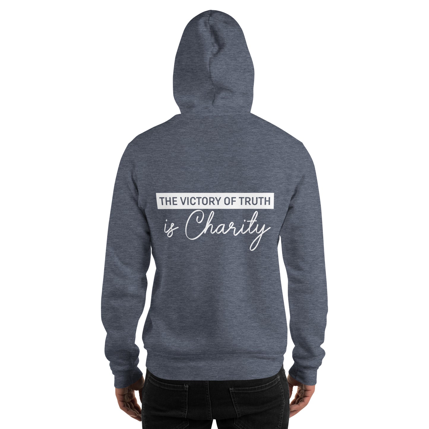 The Victory of Truth is Charity Men's Hoodie