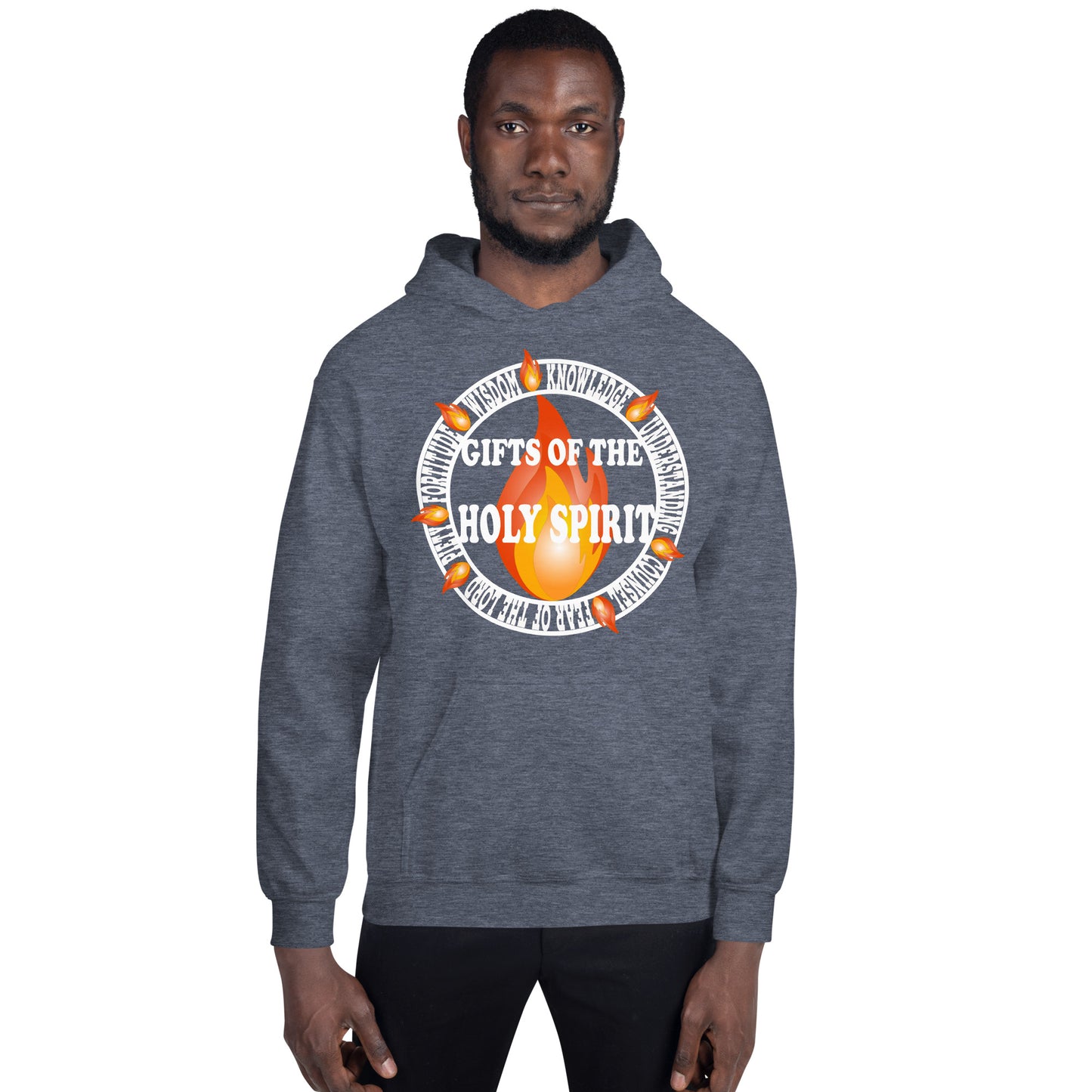 Gifts of the Holy Spirit Men's Christian Hoodie