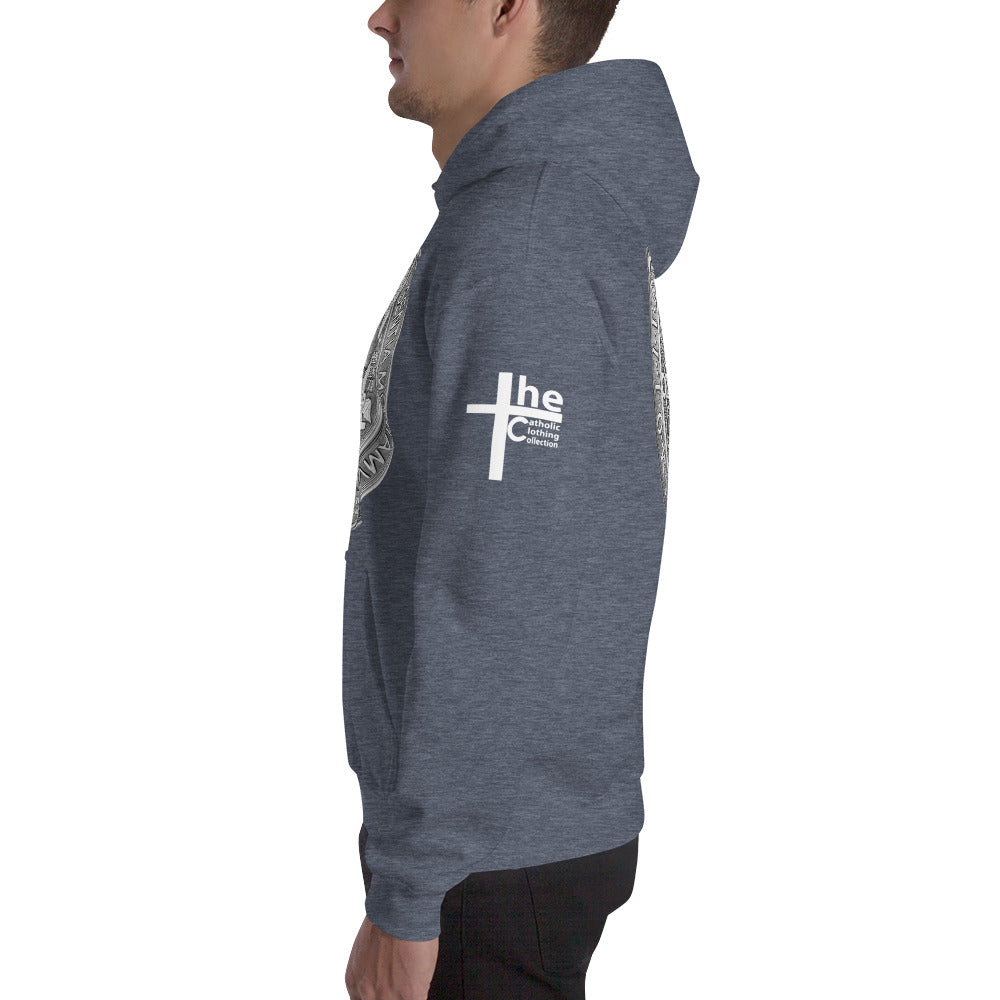 St Benedict Medal Men's Hoodie