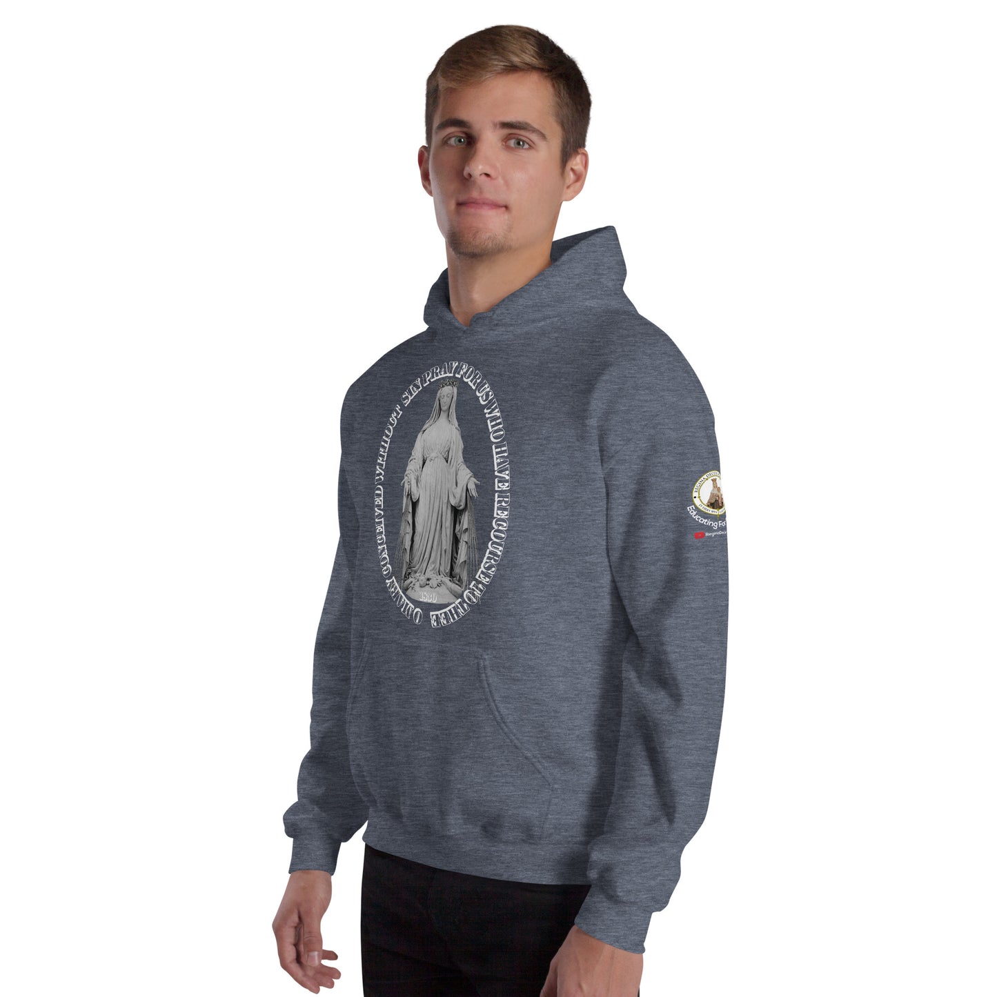 Miraculous Medal Men's Hoodie