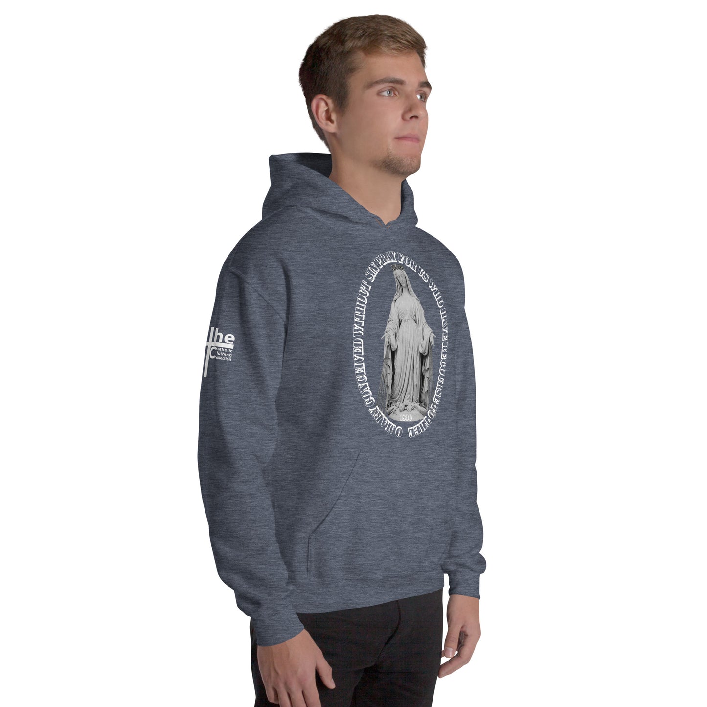 Miraculous Medal Men's Hoodie