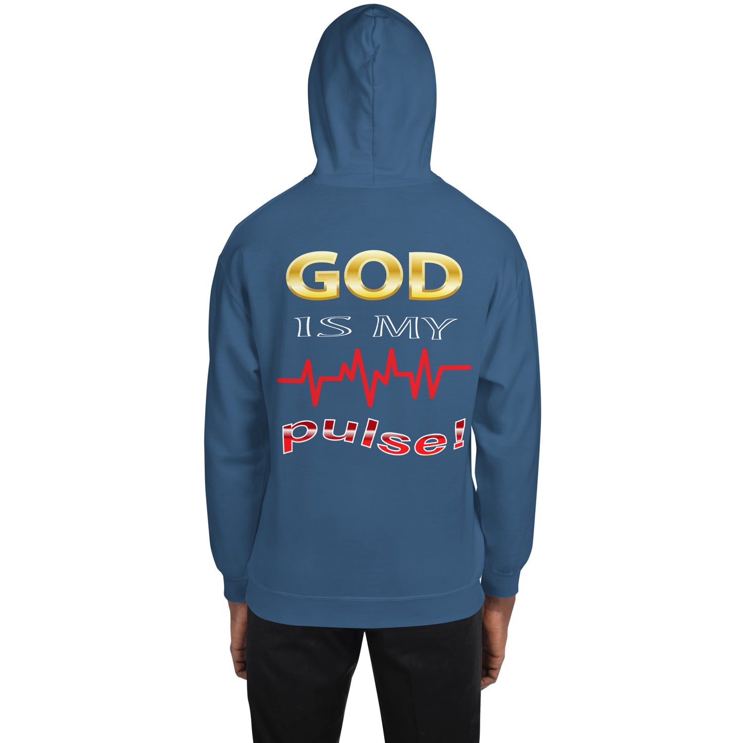 God Is My Pulse Men's Hoodie